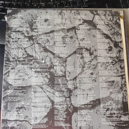 Running Wild Blazon Stone LP used, metal, first press 1991