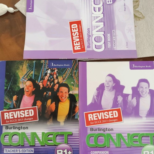 Connect B1+ teacher's books used, coursebook, testbook, companion