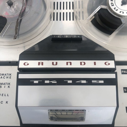 Grundig TK 149 vintage reel-to-reel tape recorder used