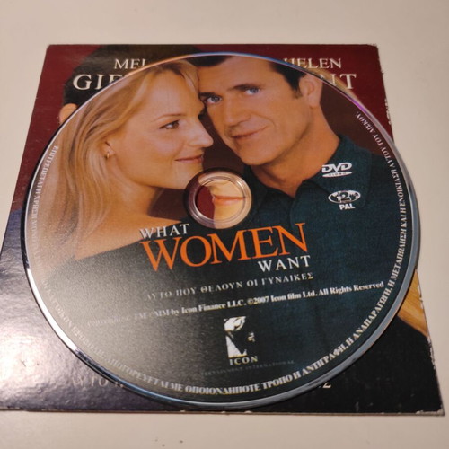 DVD What Women Want like new with Greek subtitles
