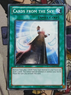 Cards From The Sky Normal Spell κάρτα σαν καινούργιο
