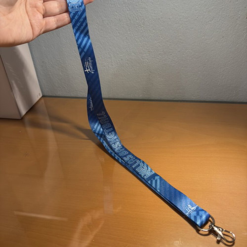 Authentic National Basketball Lanyard new, blue
