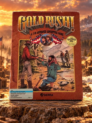 Gold Rush! Sierra PC παιχνίδι περιπέτειας σε big box, πλήρες