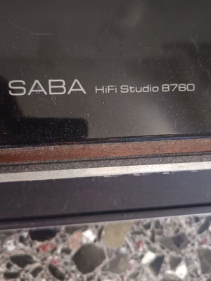 SABA HiFi Studio 8760 μεταχειρισμένο, σπασμένη βελόνα