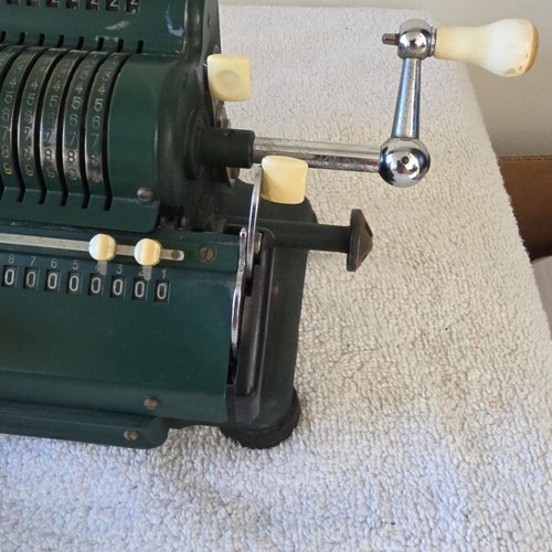 Schubert vintage calculator used, very good condition