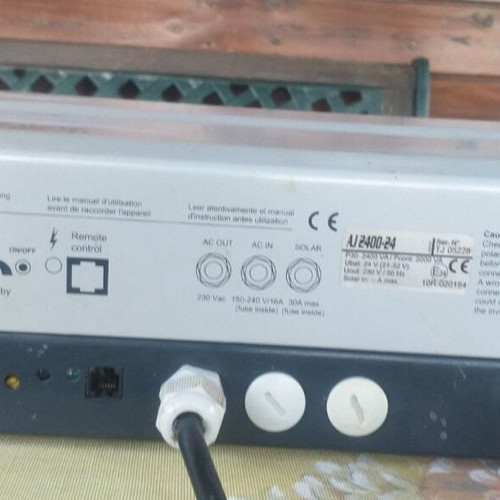 Studer AJ2400-24 Pure Sine Wave Inverter 24V 2000W like new