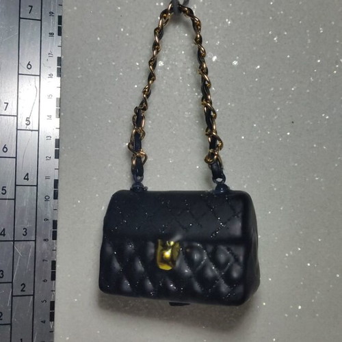 Glass hanging ornament bag decoration