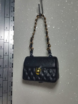 Glass hanging ornament bag decoration