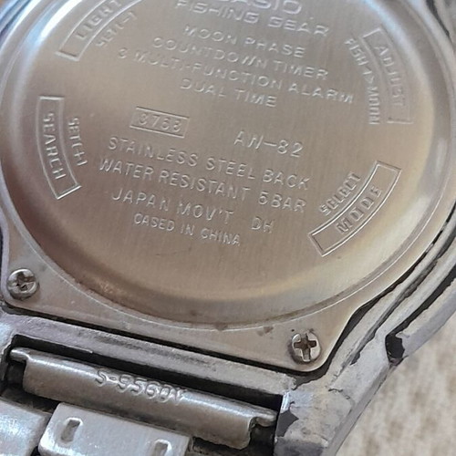 Casio diving watch Module No 3768 AW-82