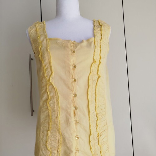 Good Feel XL cotton yellow blouse used