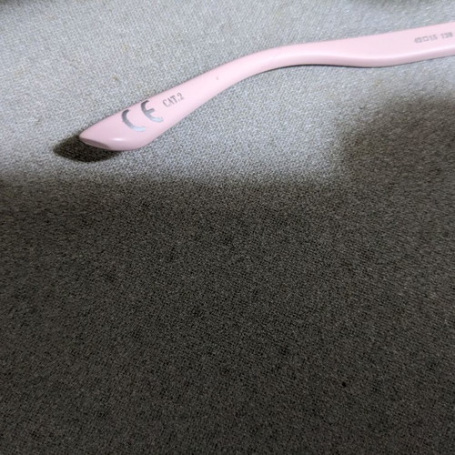 Cateye sunglasses used, girls, pink pastel, Mango brand