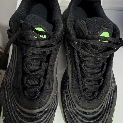 Nike Air Max Fire men's shoes size 44 like new, black and green