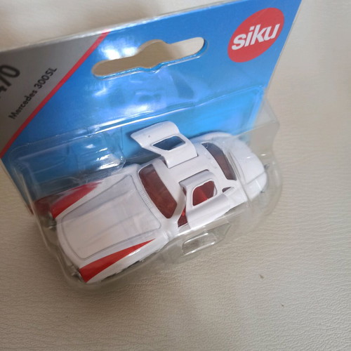 Siku Mercedes Benz 300SL Gull Wing White Model new