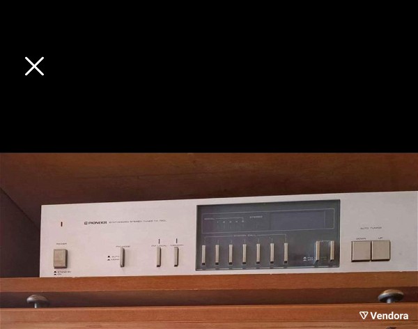  Vintage radiofono Pioneer synthesized stereo tuner TX-720L