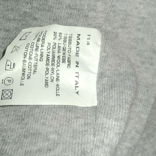 North Sails jacket new, white with gray sleeves, size L