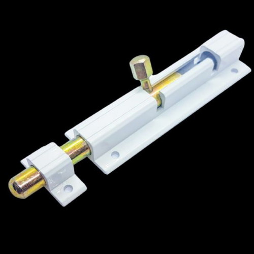 Aluminum bolt heavy type white 200mm new