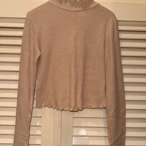 Beige turtleneck Stradivarius (M)