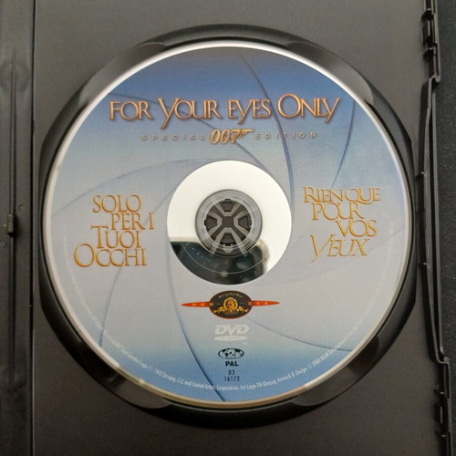 For Your Eyes Only Special 007 Edition DVD