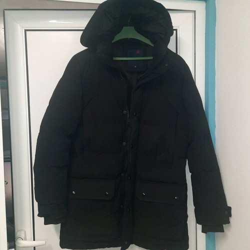 Long men's jacket Just key like new, black