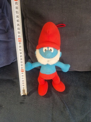 Barbapap Smurf plush toy used