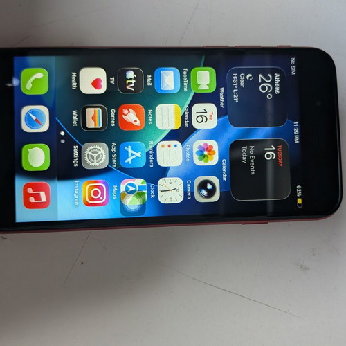 iPhone SE 2020 used, broken back, no SIM tray, no touch ID, no home button