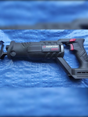 Parkside Performance PSSAP 20 Li C4 jigsaw used for parts or repair