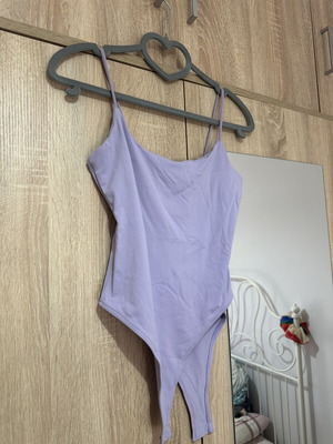 Zara lilac bodysuit, size M