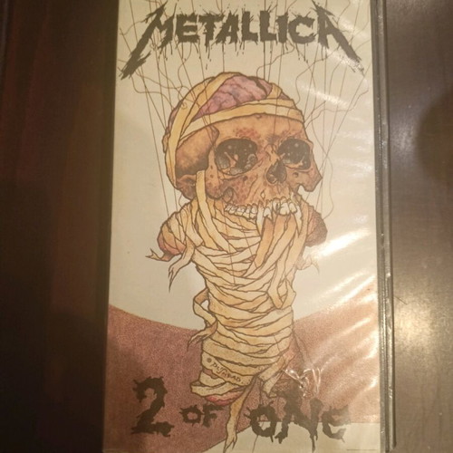 Metallica 2 of One VHS tape like new, metal genre