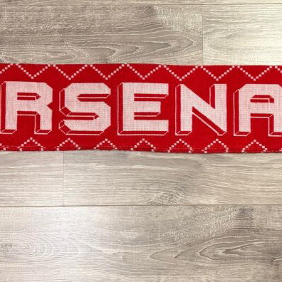 Vintage 90s Arsenal Scarf New Authentic from England