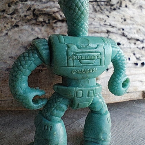 Teratomachos Cobra figure blue turquoise Hasbro 1986 like new