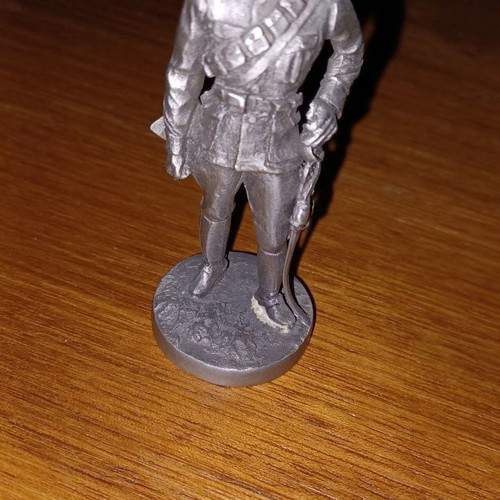 Figure of Greek Cavalryman 1912 made of Pewter like new