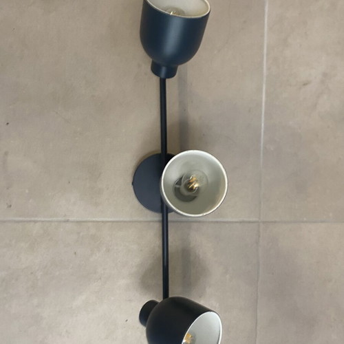 Set of 4 ceiling lights like new, Boho and industrial style