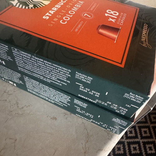 Starbucks espresso coffee capsules, pack of 2