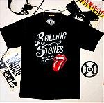  Ρετρό μπλουζάκι Rolling Stones με στράς καλύτερης ποιότητας - Μέγεθος M (ΔΩΡΕΑΝ ΑΠΟΣΤΟΛΗ)