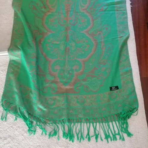 Cashmere basmina new in green peroke color
