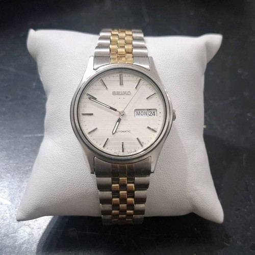 Seiko 5 Automatic two-tone men's watch like new