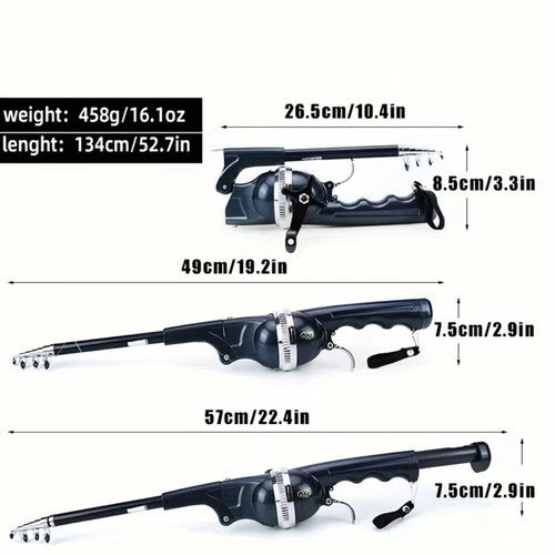 Folding fishing rod brand new