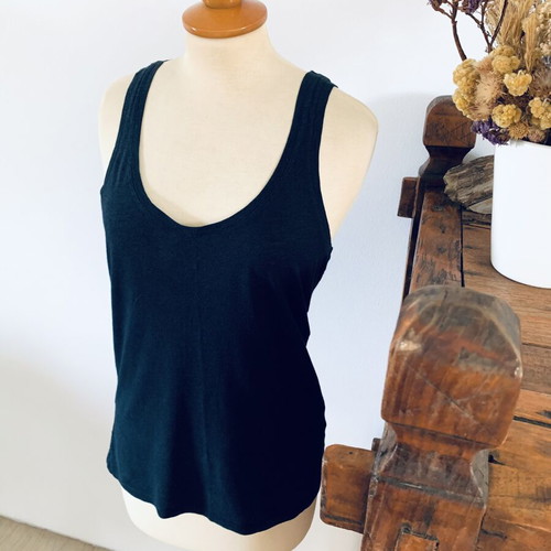 American Vintage tank top used, size S, black