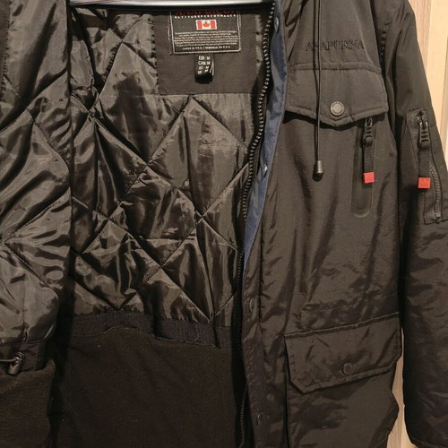 Anapurna men's winter jacket black medium used
