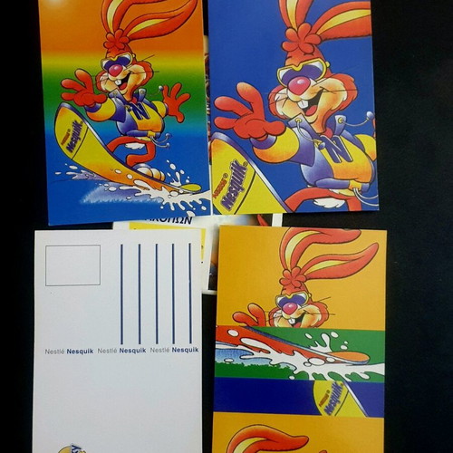 Nestle Nesquick Holiday Postcards new