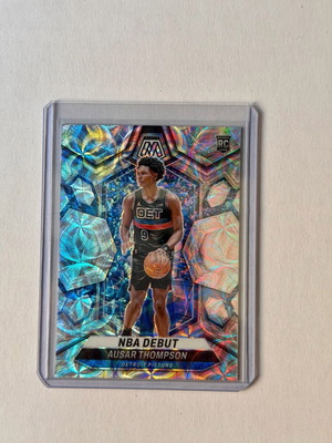 Panini Mosaic NBA Debut International Prizm Ausar Thompson Card 2023-24 new
