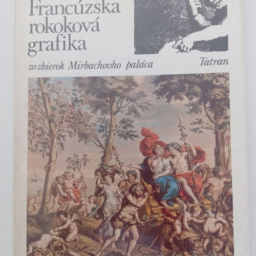 Francúzska rokoková grafika book like new, Tatran