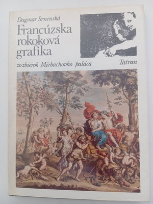 Francúzska rokoková grafika book like new, Tatran