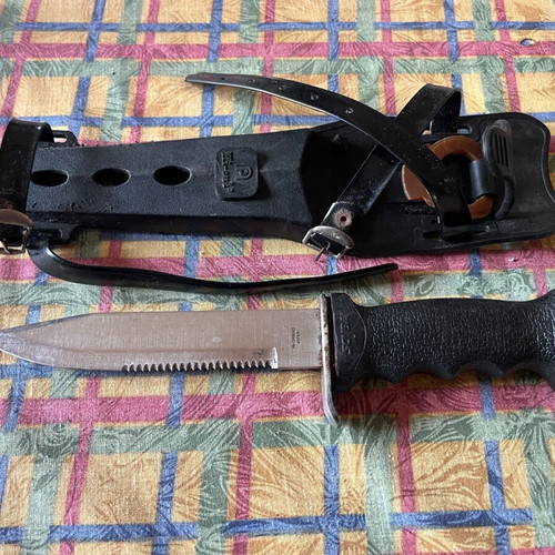 Scuba diving knife Japanese used