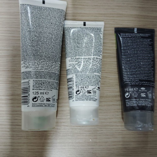 Clearskin face masks and cleanser set used, 3 pieces