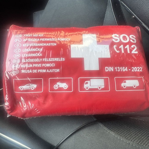 Car First Aid Kit New, DIN 13164 Certified