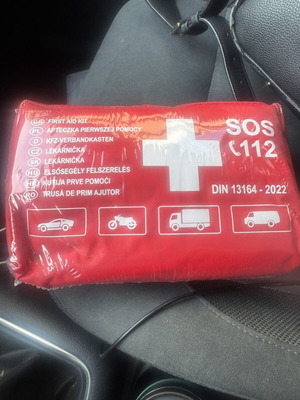 Car First Aid Kit New, DIN 13164 Certified