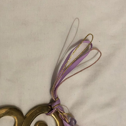 Decorative Hanging Metal Heart like new