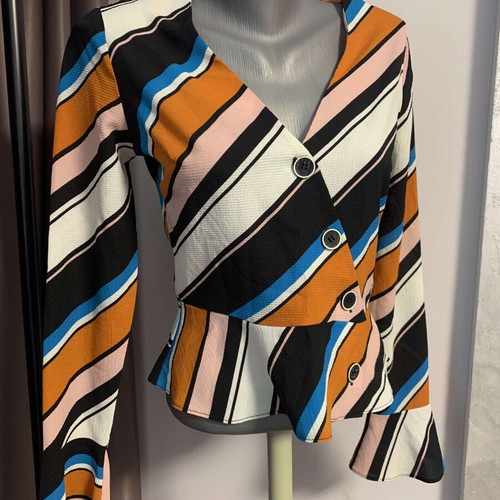 Miss Selfridge multicolor top like new, size S
