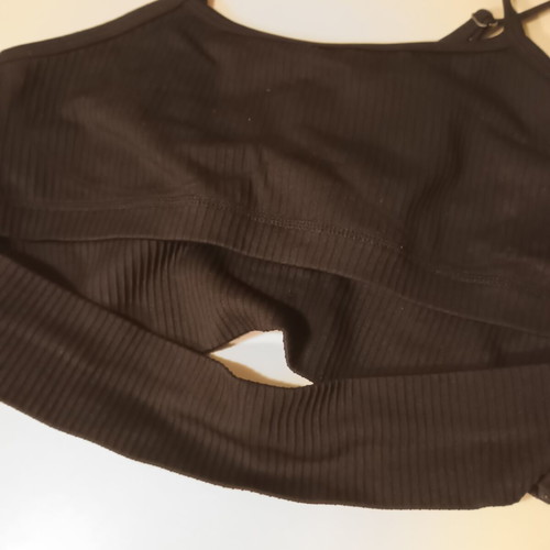 Aim'n women's sports bra like new, adjustable straps, black, size M